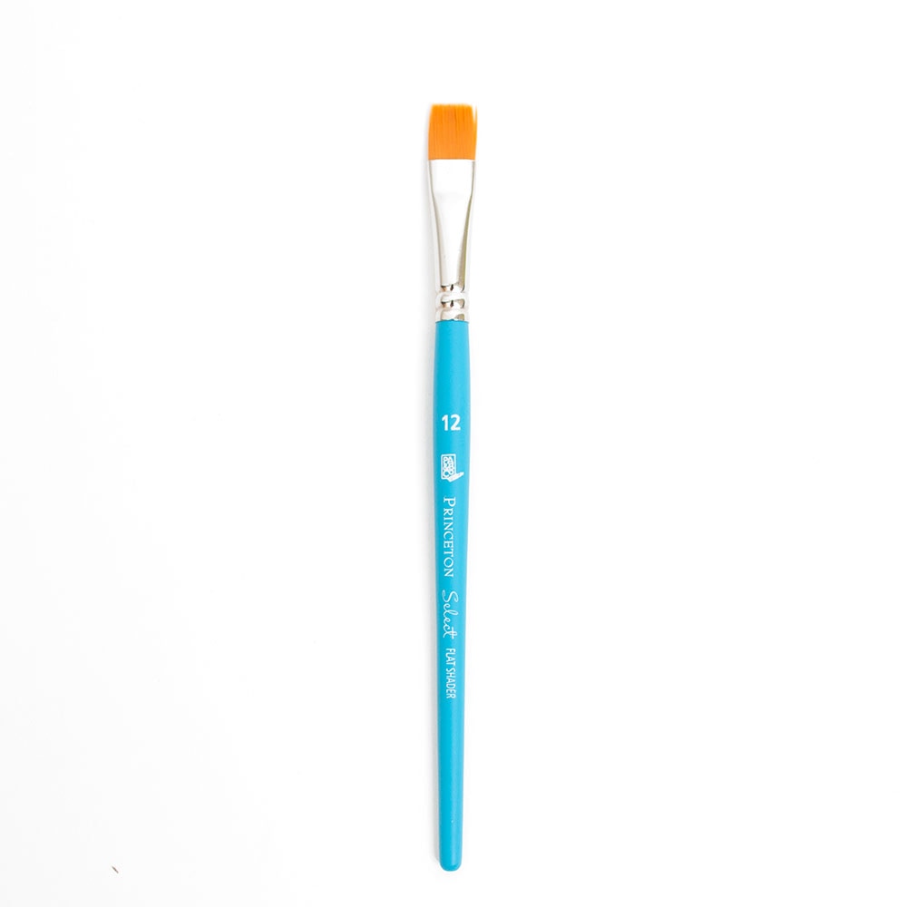 Princeton, Brush, Art & School, Select, Synthetic, Short Handle, Shader, 12, 146053